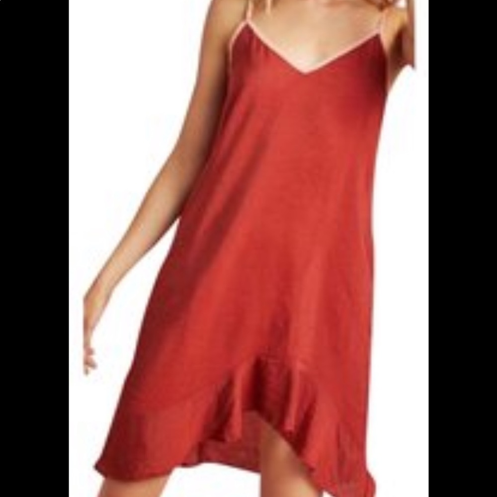 Antropología La Causa slip dress medium